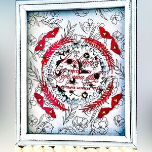 Love You Sentiment Shadow Box